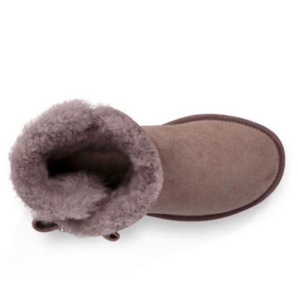 UGG Jackee Knot Sparkle Boots Stormy Grey - Picture 5 of 16